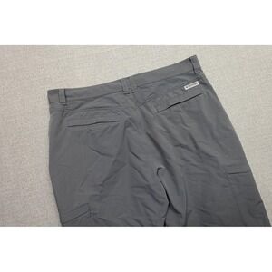 Mountain Hardwear Cargo Pants Mens 38x32 Gray Hiking Nylon Trail Pockets Loose